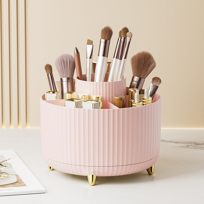 Rotierender Schminkpinsel-Organizer – Stilvolle Ordnung für deine Beauty-Ecke